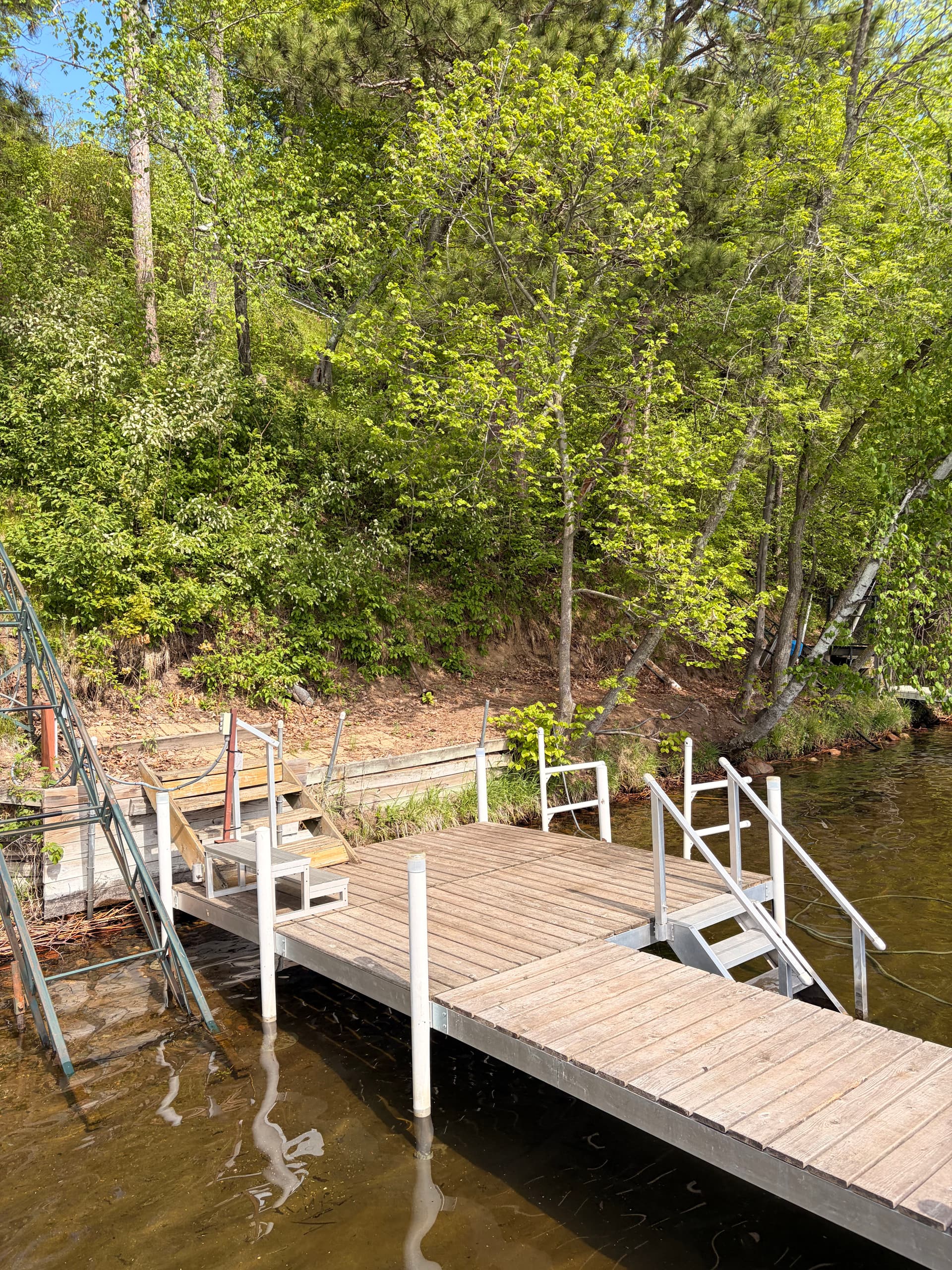 Gallery photos for Hand-Placed Riprap Shoreline Restoration on a Steep 140-Foot Bluff: Image #3