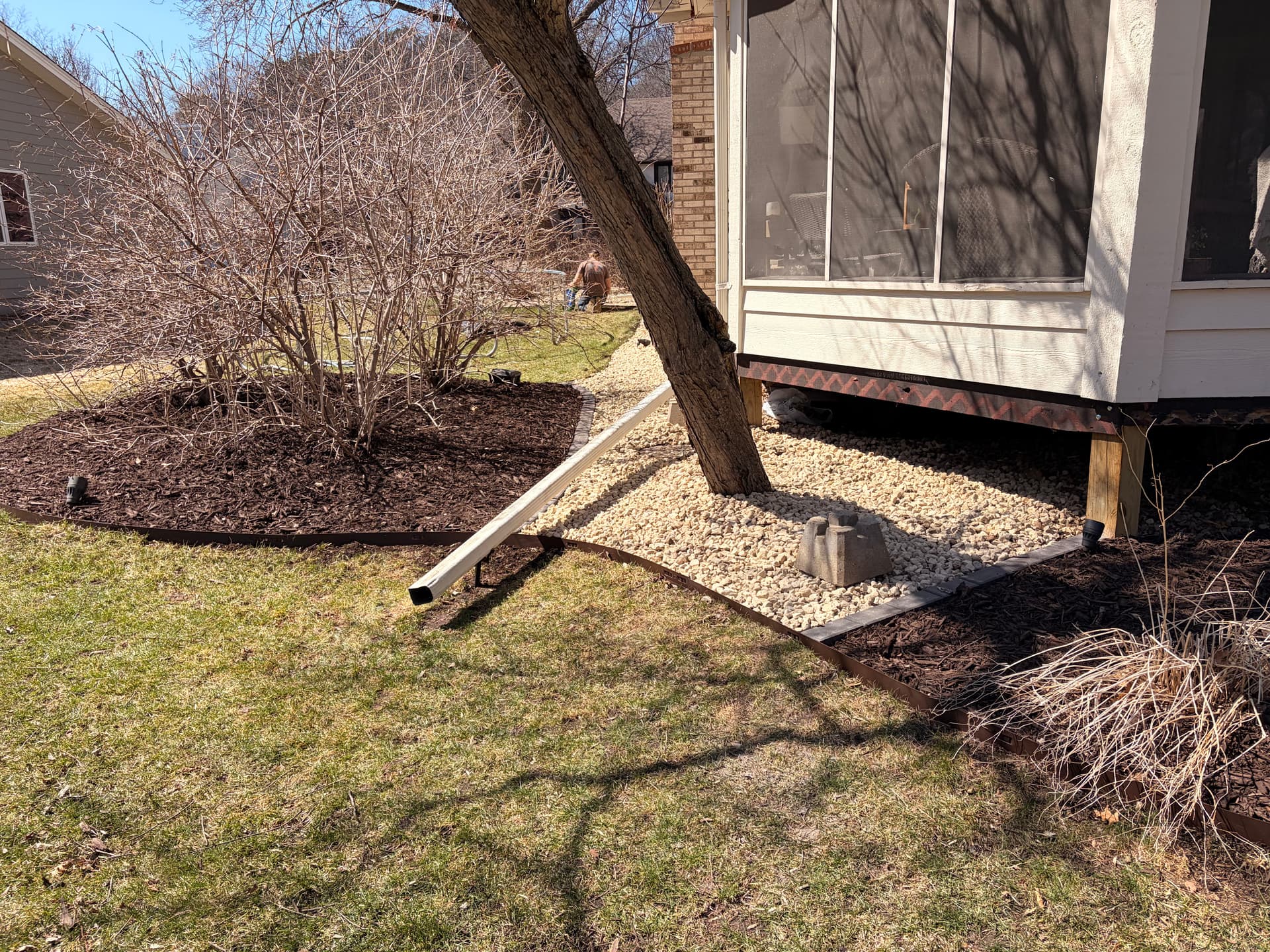 Gallery photos for Cleanup, Mulch, Stone Work and More - Season Kickoff: Image #1