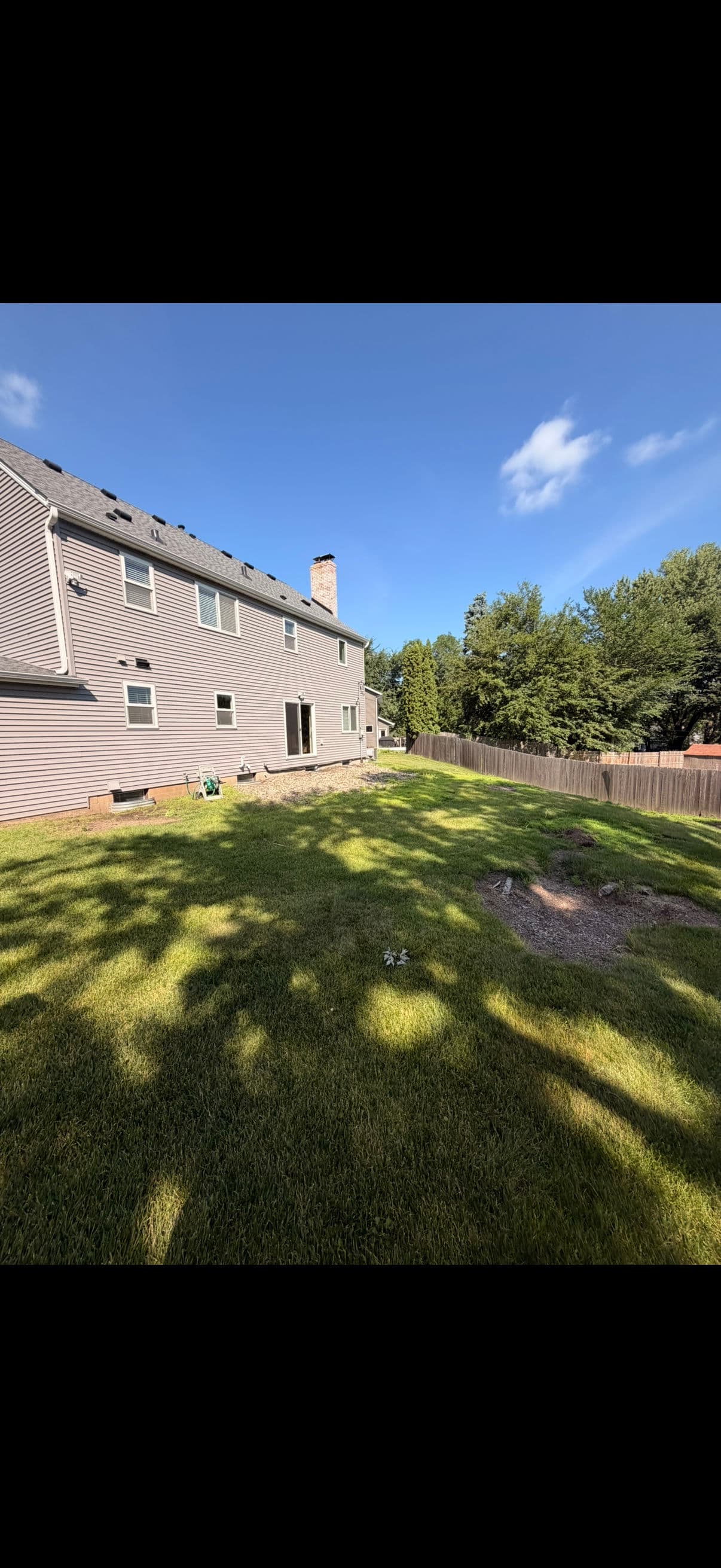 Gallery photos for Unilock Patio, Boulder Wall, and Backyard Regrade - Phase 1 Complete: Image #2