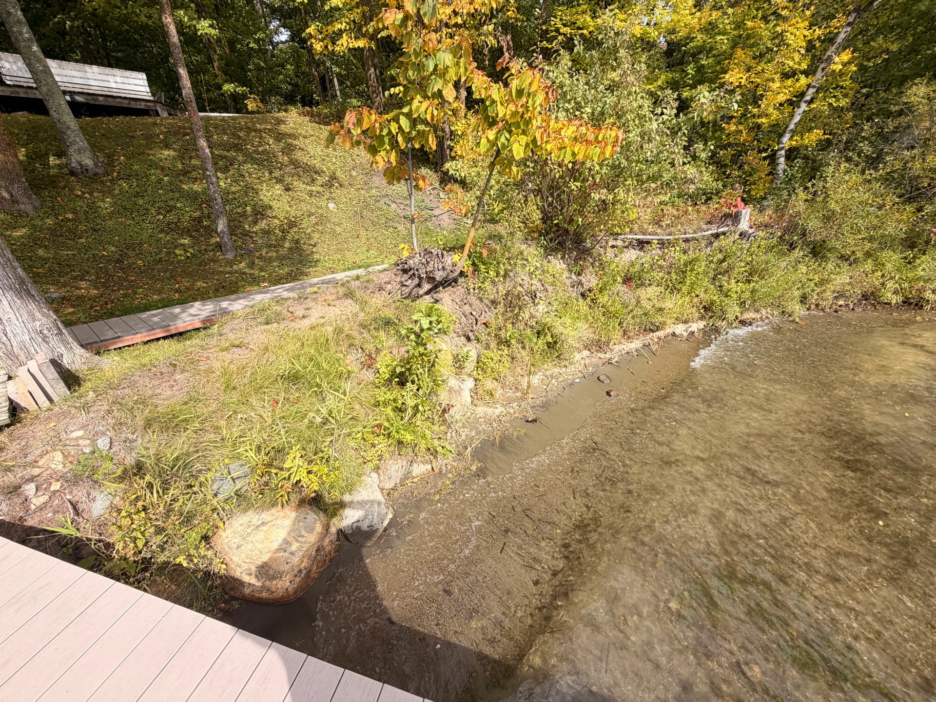 Gallery photos for Engineered Riprap Shoreline Restoration in Grand Rapids MN: Image #3