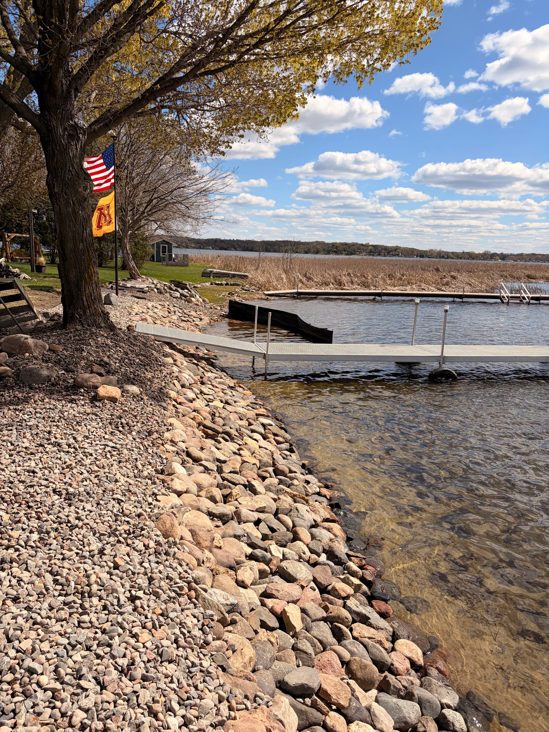 Ice-Damaged Shoreline Rebuilt With Riprap the Right Way image